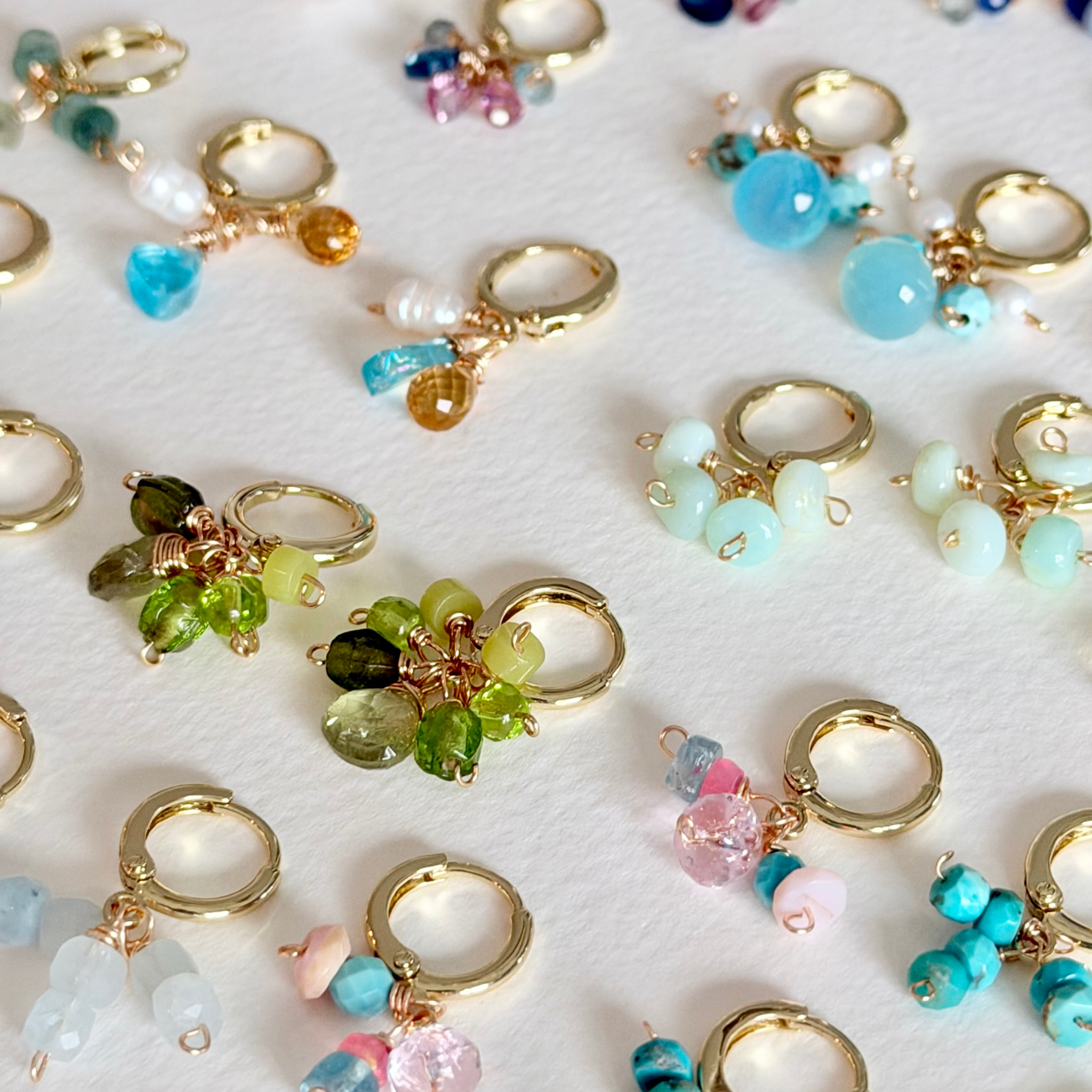 Marie & Oakley Huggie Earrings Collection
