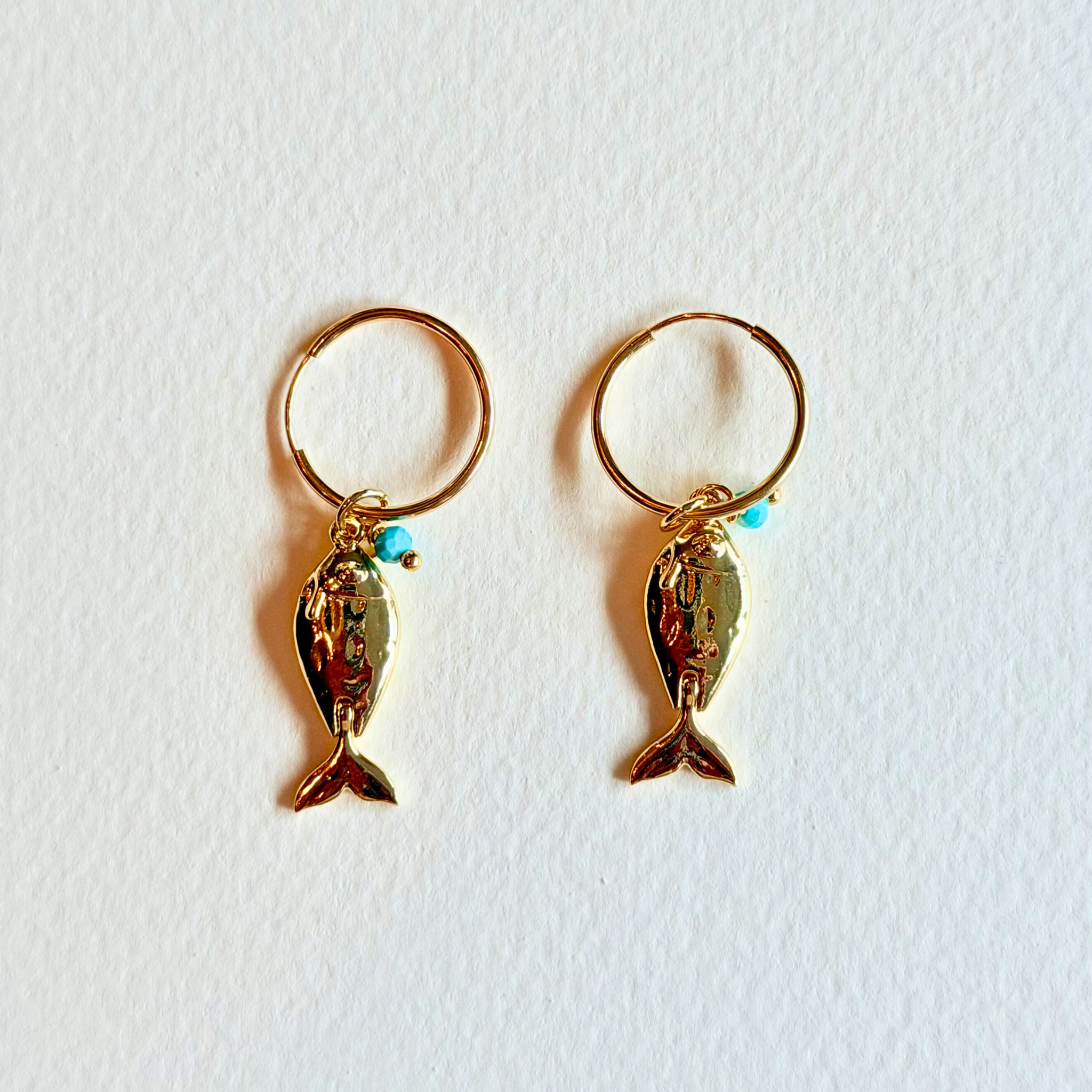 Here Fishy Fishy Collection featuring jewelry and art