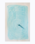 Alligator Coastal Ripples Watercolor Painting