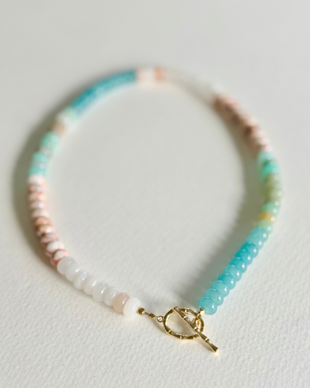 Coastal Candy Gemstone Necklace