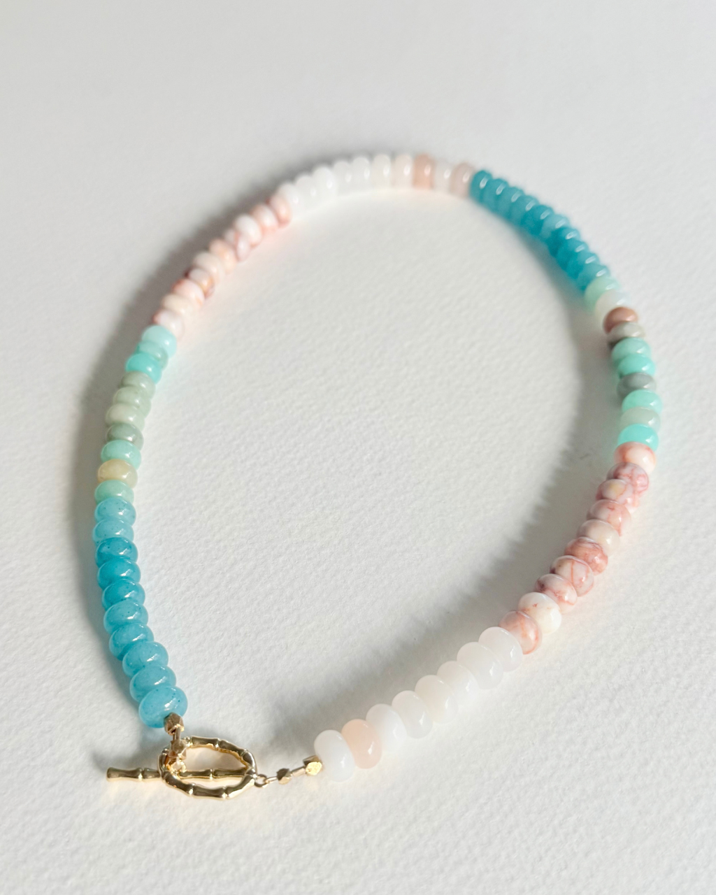 Coastal Candy Gemstone Necklace