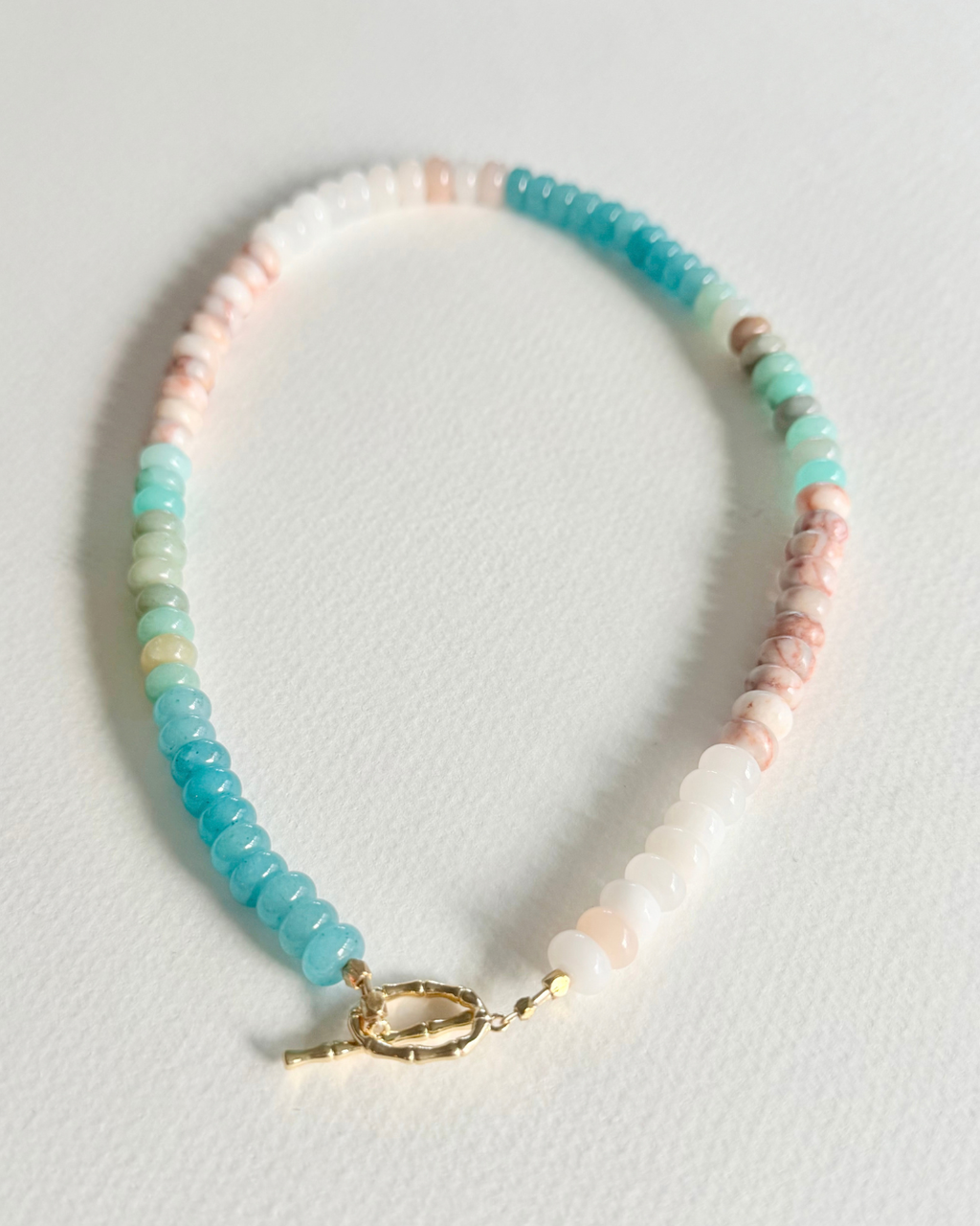 Coastal Candy Gemstone Necklace