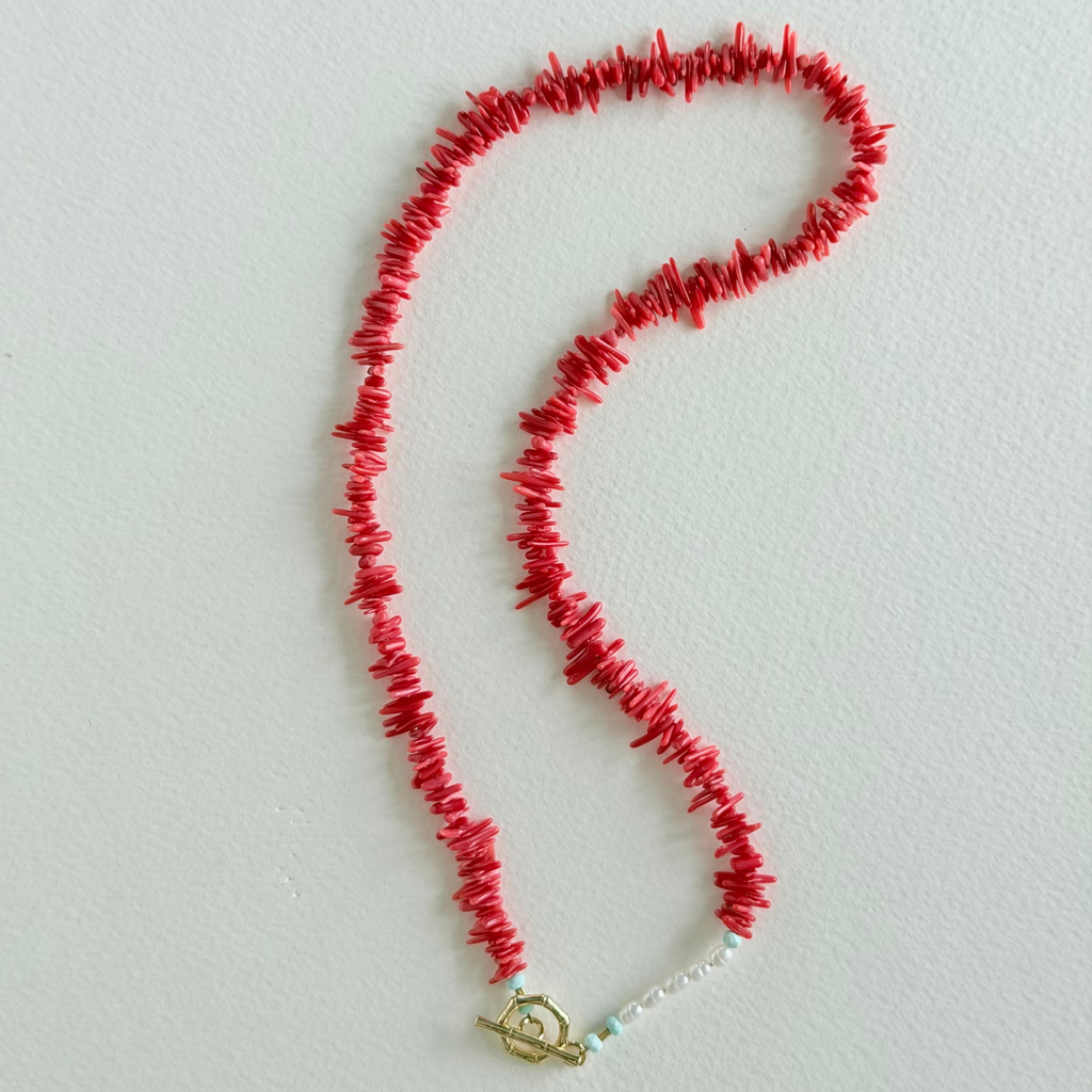 Coral Current Necklace