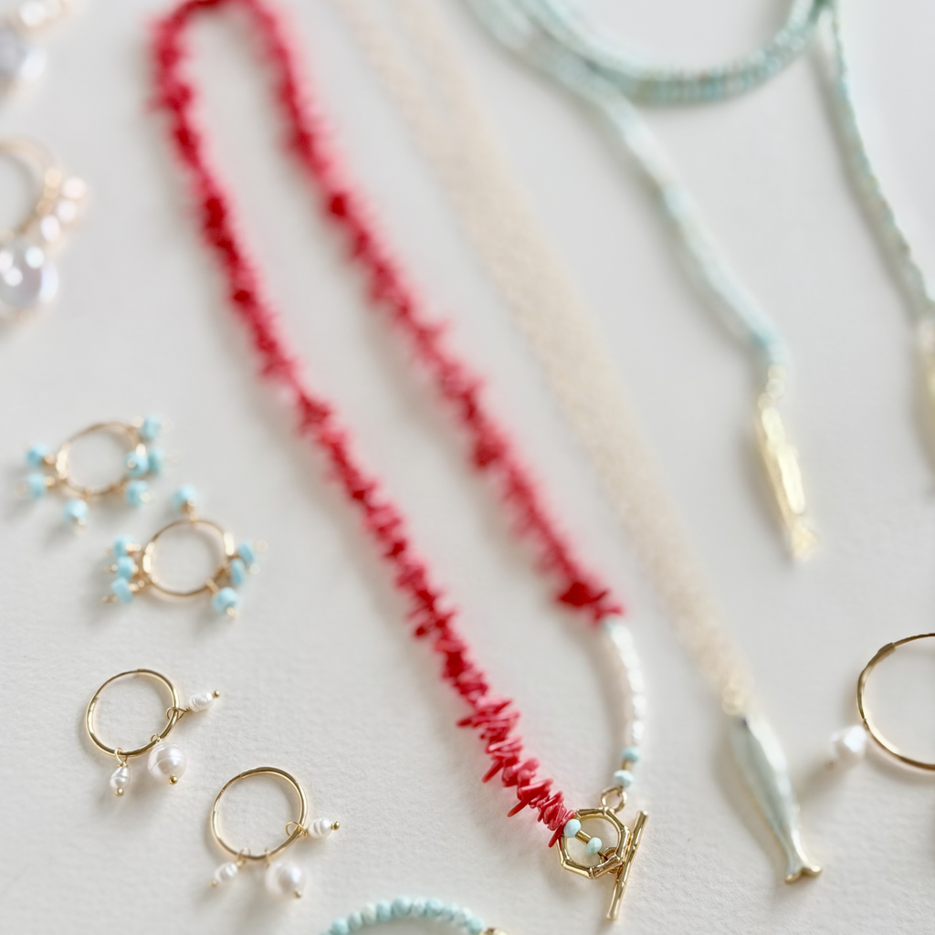 Coral Current Necklace