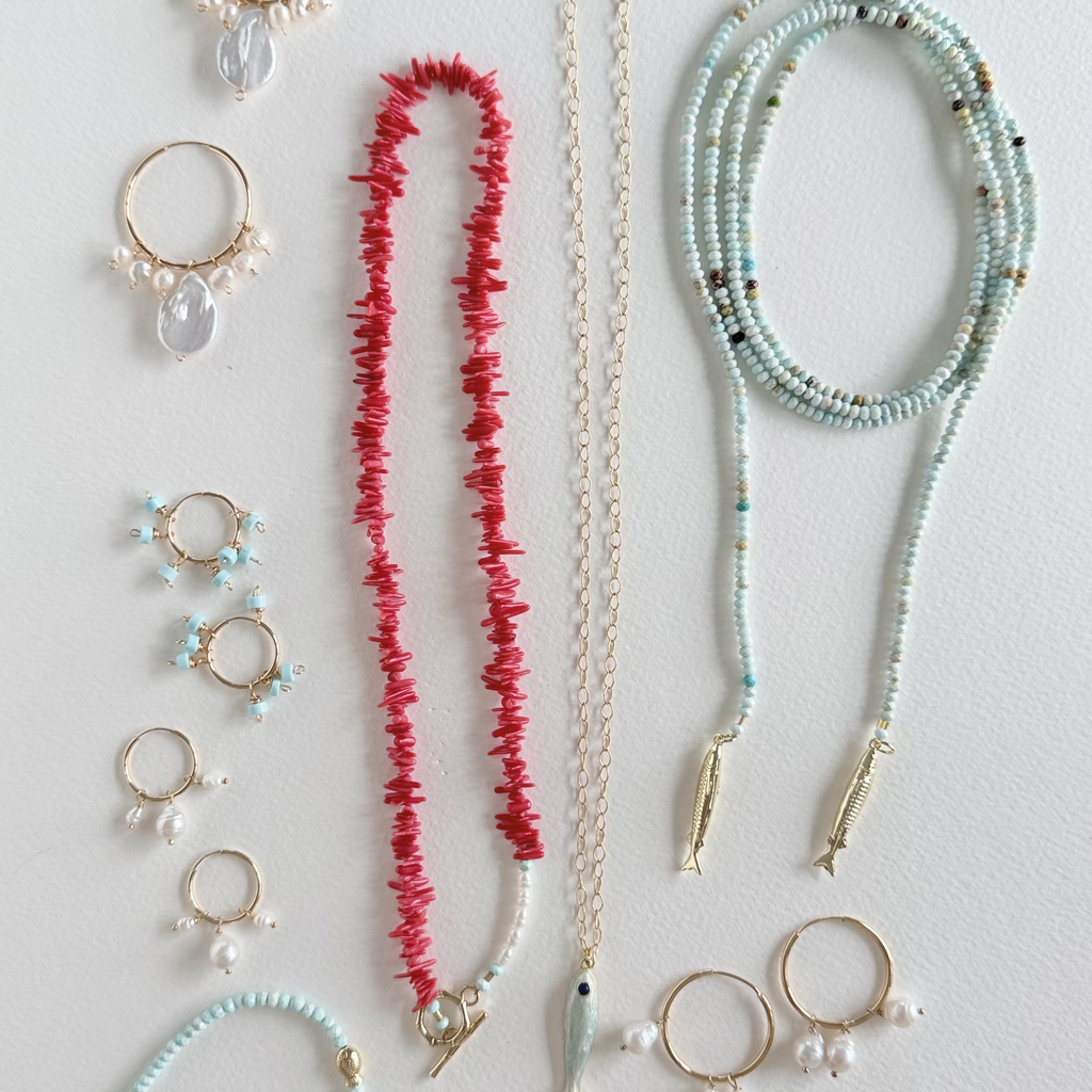 Coral Current Necklace