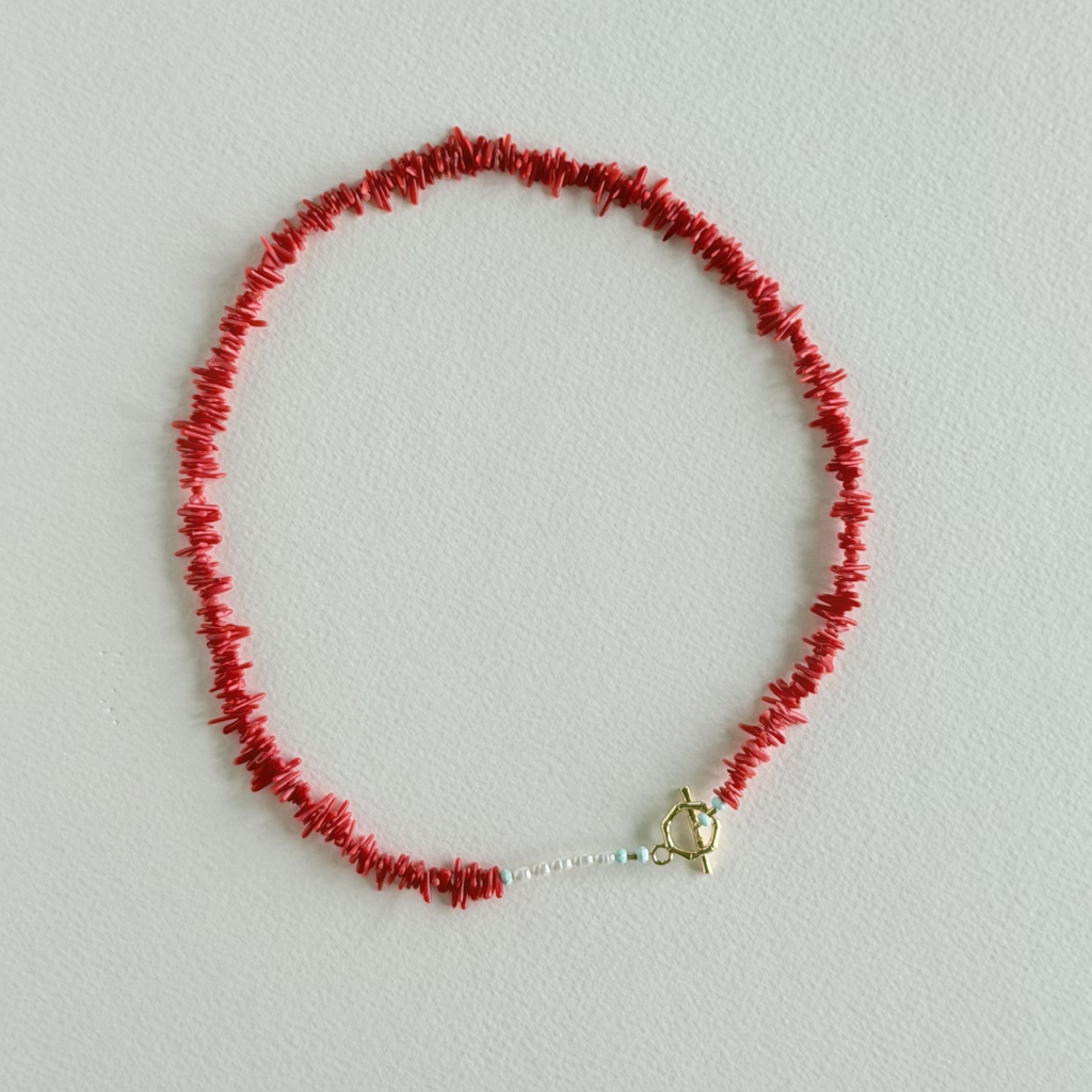Coral Current Necklace