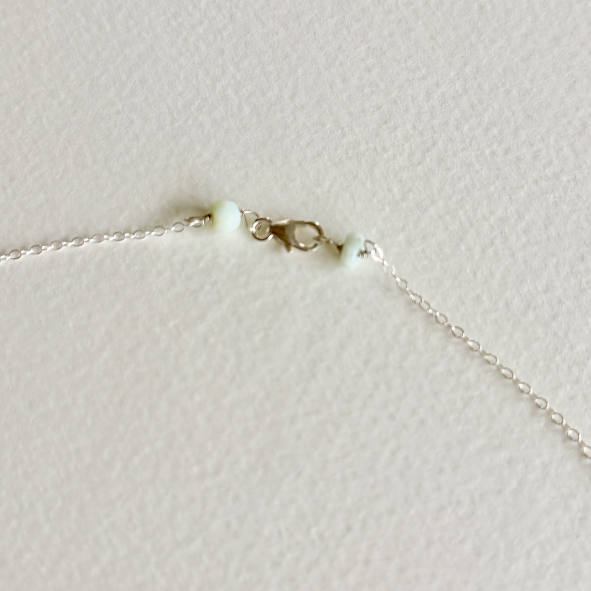 Dainty Seafoam Whisper Necklace
