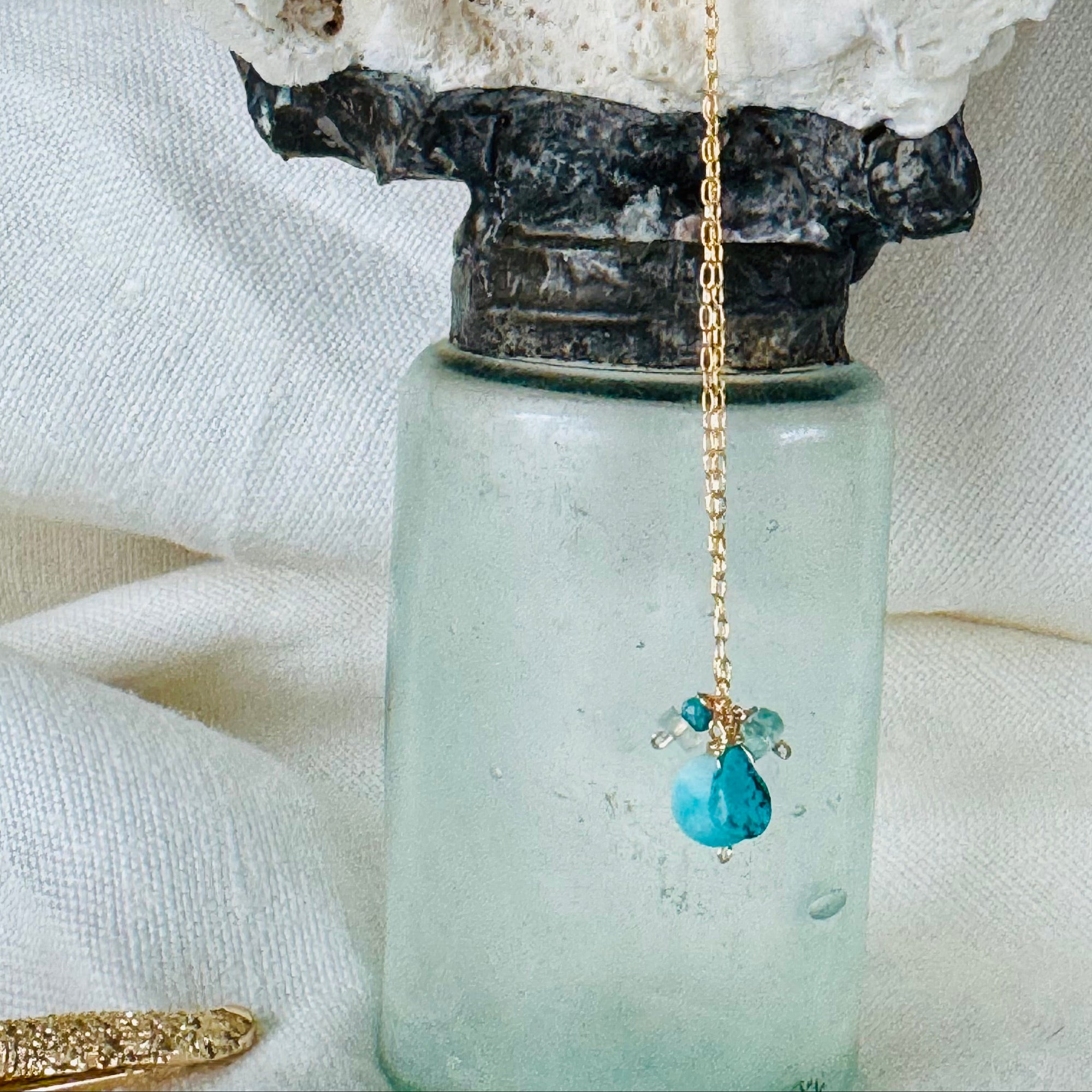 Dainty Five Oceans Necklace