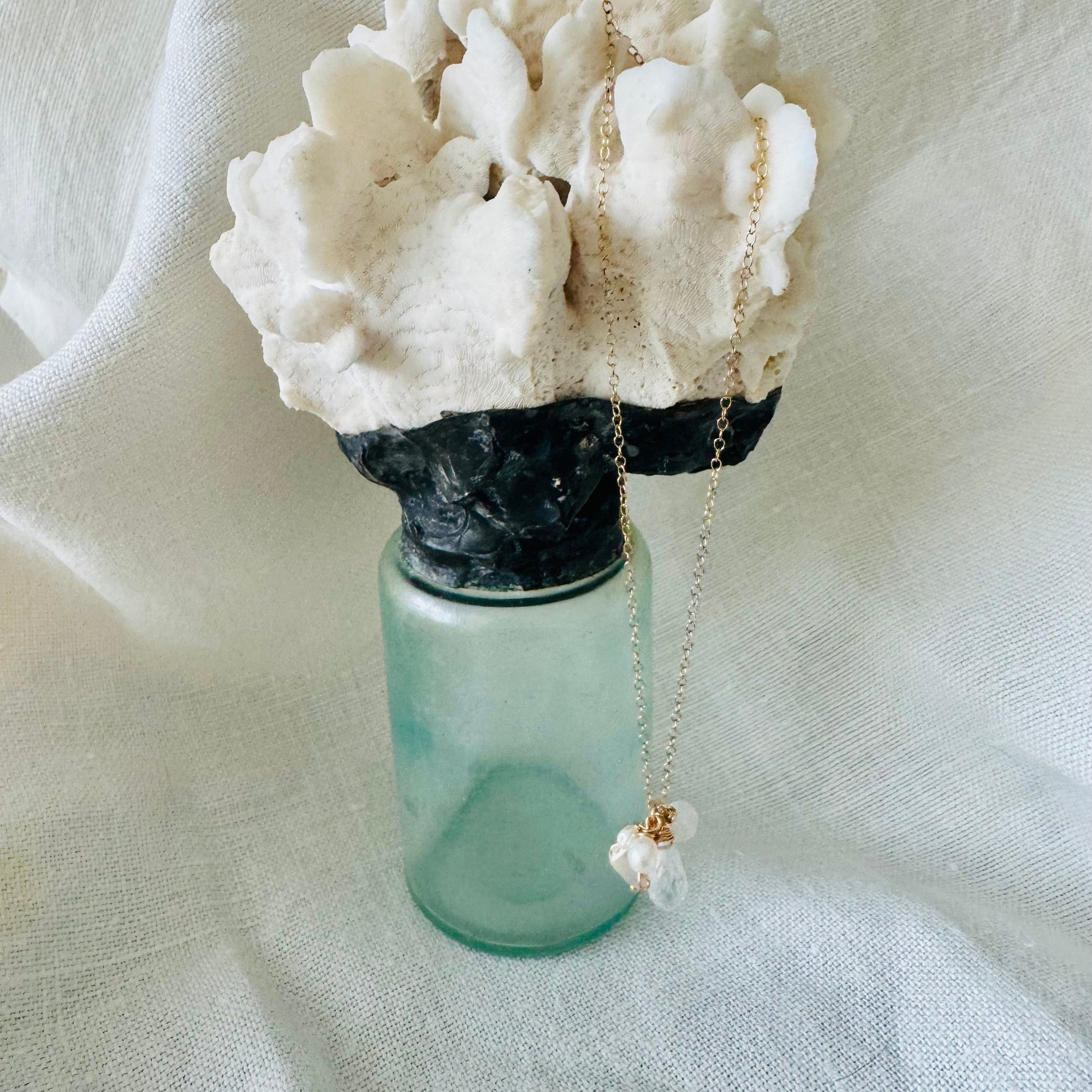 Dainty Tidal Glow Necklace