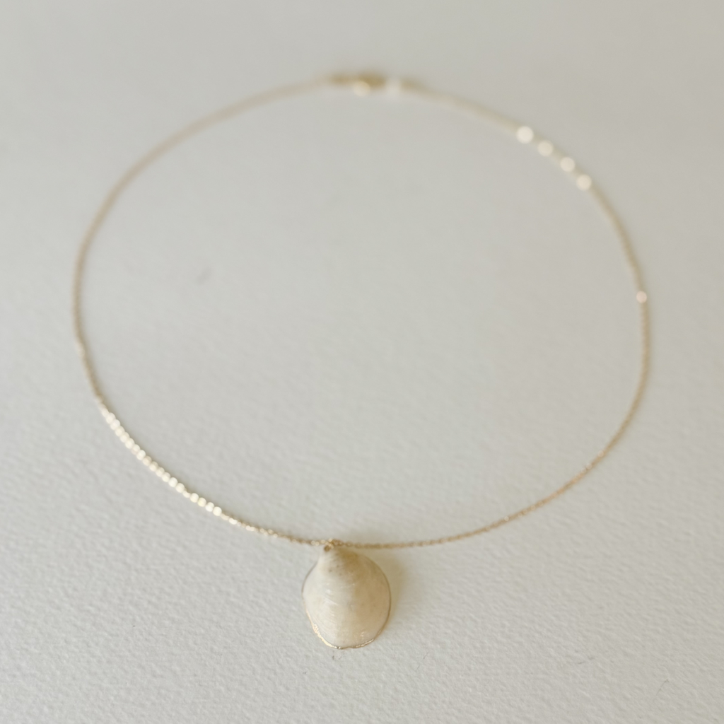 Gilded by the Sea — Tidepool Shell Necklace