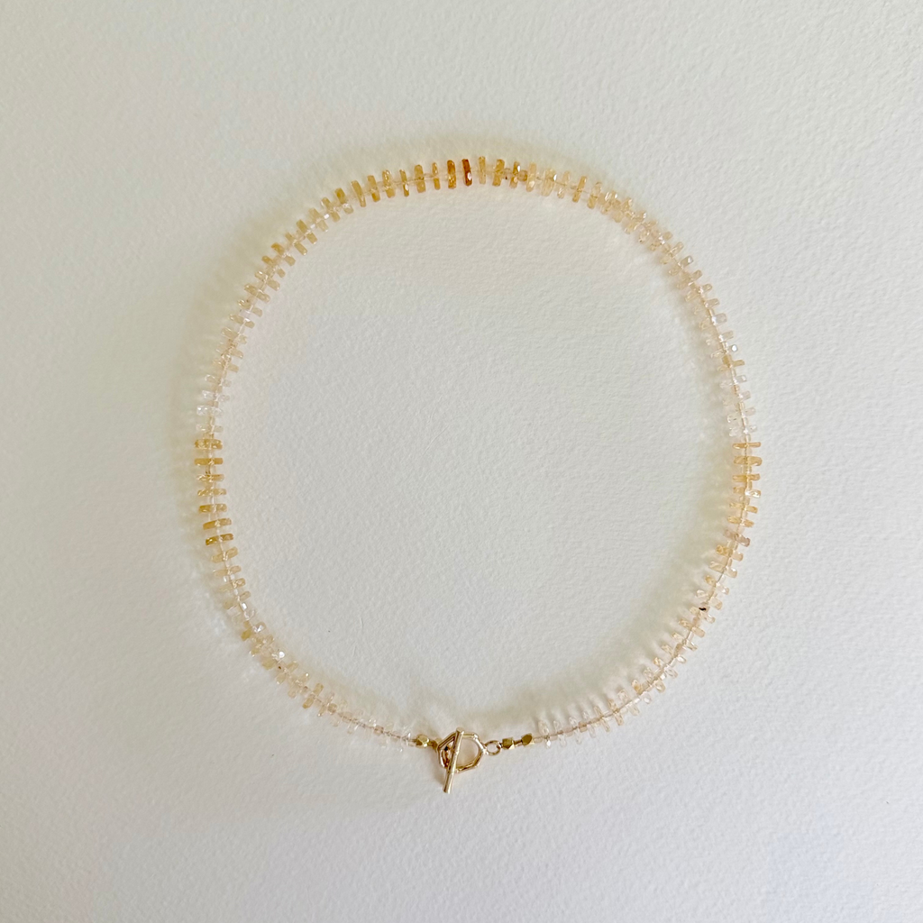 Golden Hour Citrine Necklace