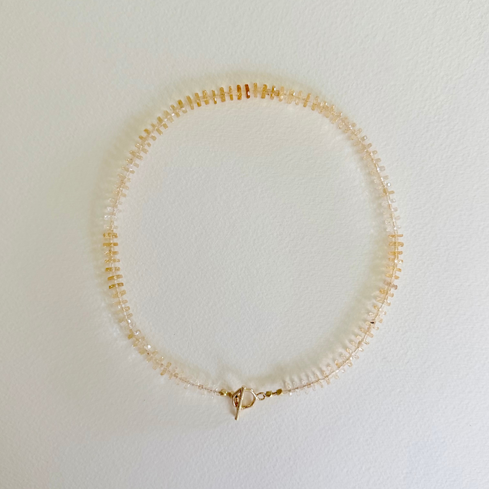 Golden Hour Citrine Necklace