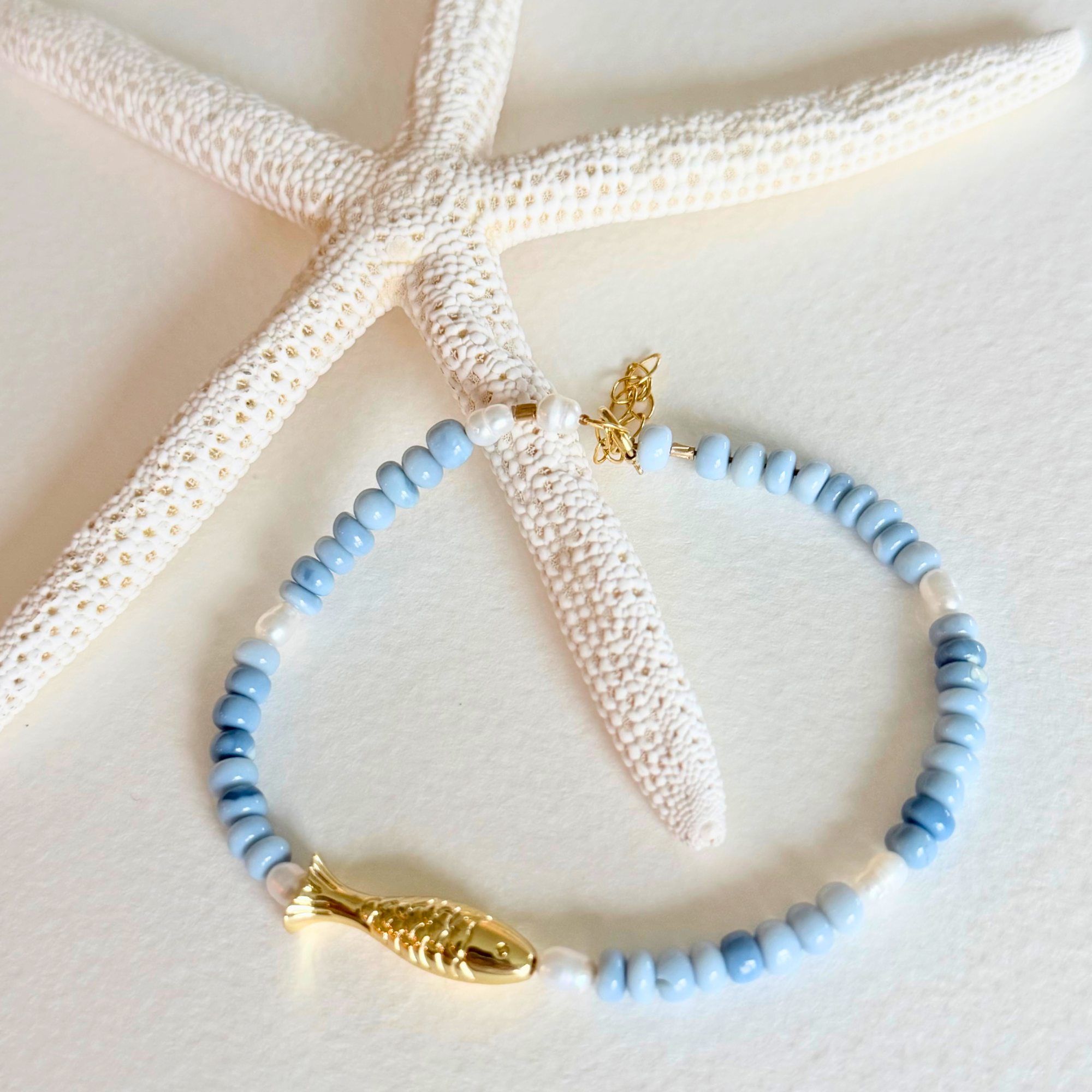 Little Catch Blue Opal Bracelet