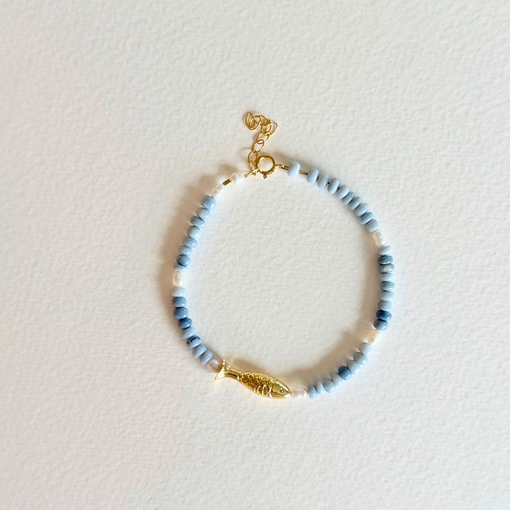 Little Catch Blue Opal Bracelet