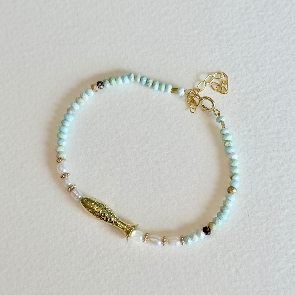 Little Catch Bracelet – Royston Turquoise Fish Bracelet