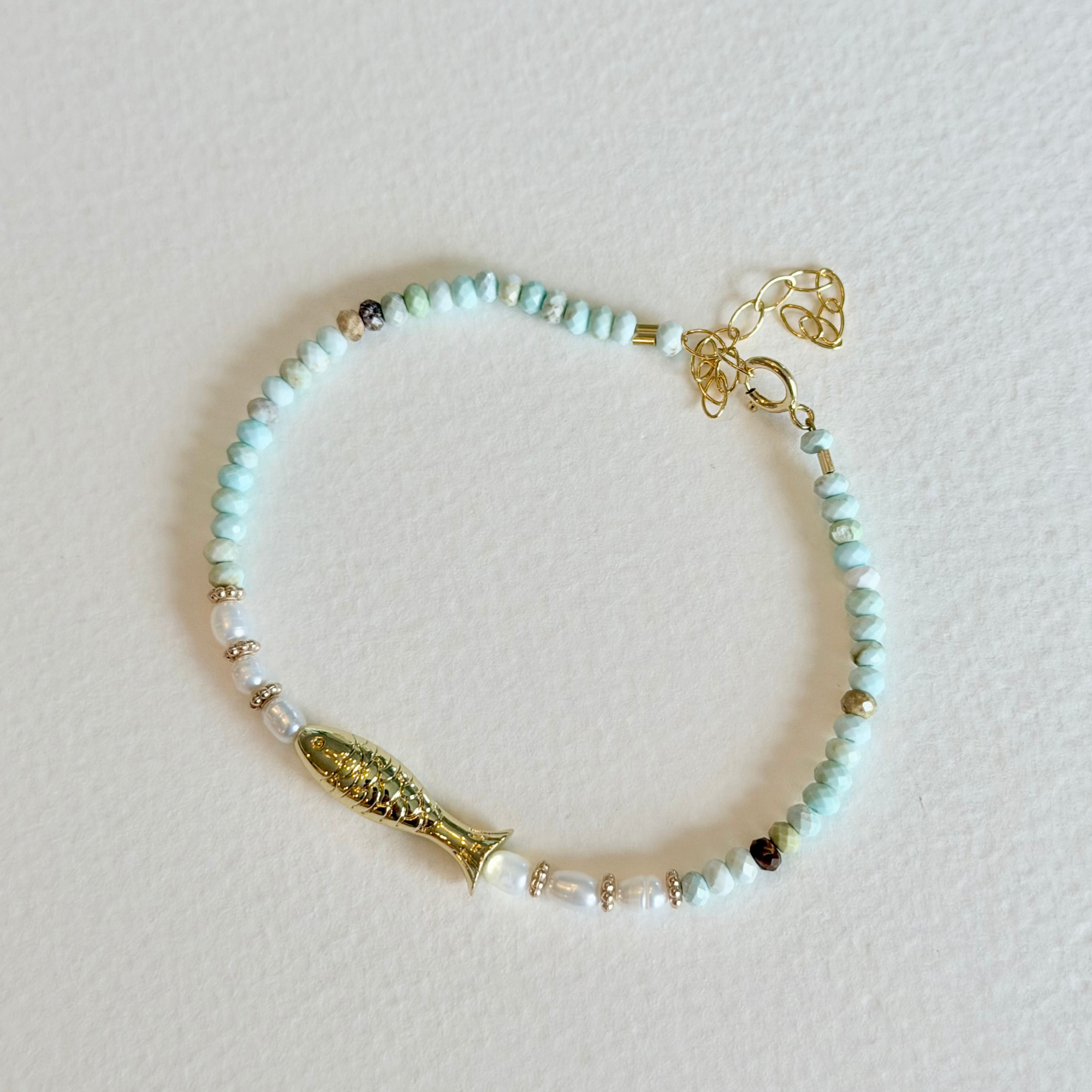 Little Catch Bracelet – Royston Turquoise Fish Bracelet