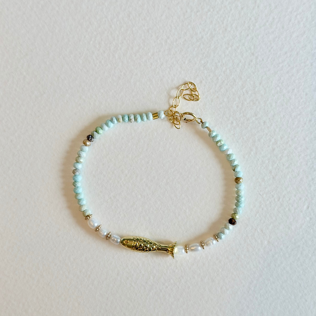 Little Catch Bracelet – Royston Turquoise Fish Bracelet