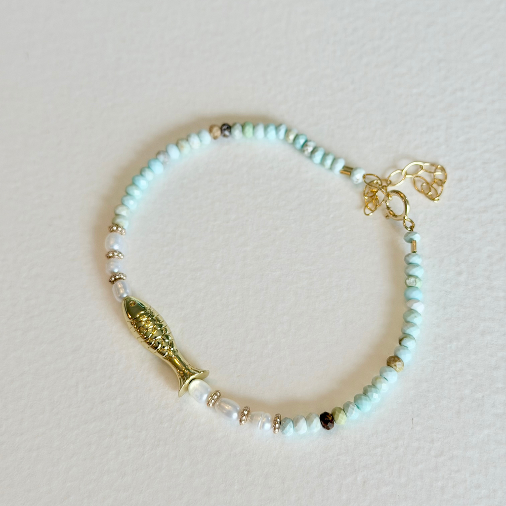 Little Catch Bracelet – Royston Turquoise Fish Bracelet
