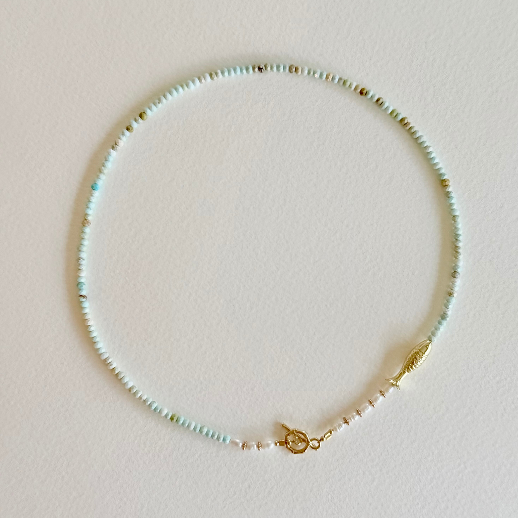 Little Catch Necklace – Royston Turquoise