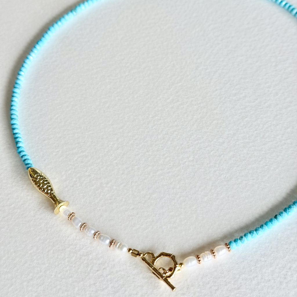 Little Catch Necklace – Sleeping Beauty Turquoise