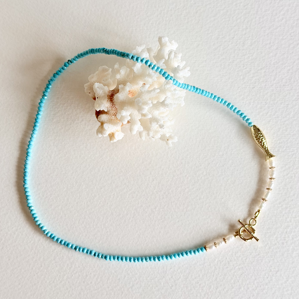 Little Catch Necklace – Sleeping Beauty Turquoise