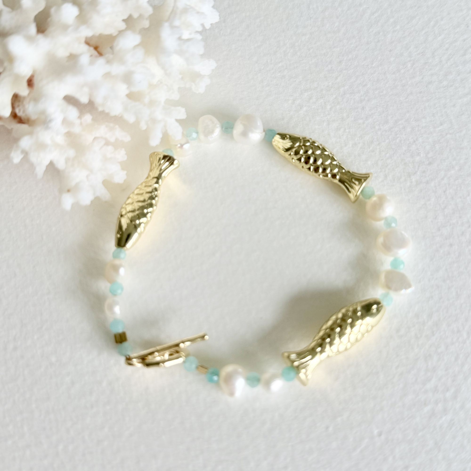 Little Catch Pearl Bracelet