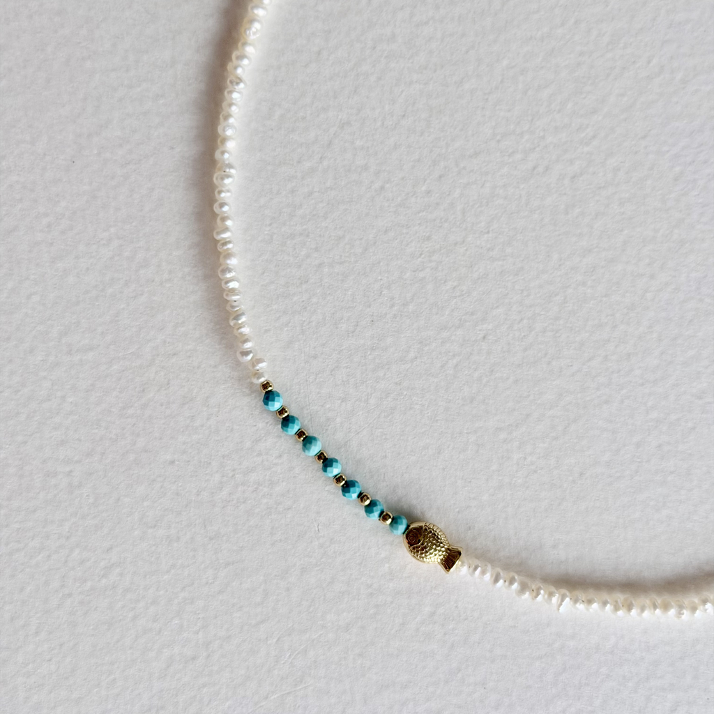 Little Catch Pearl Necklace