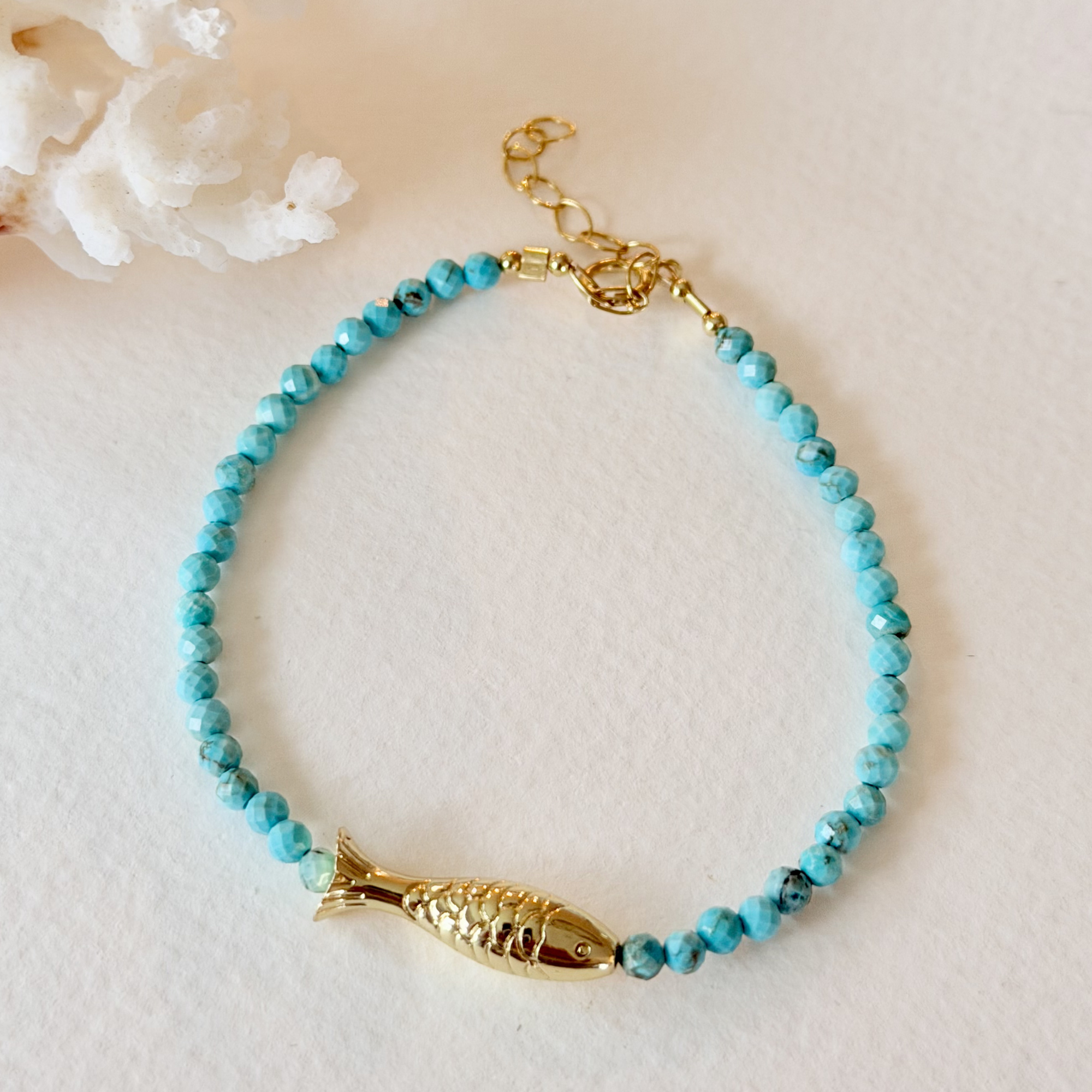 Little Catch Turquoise Bracelet