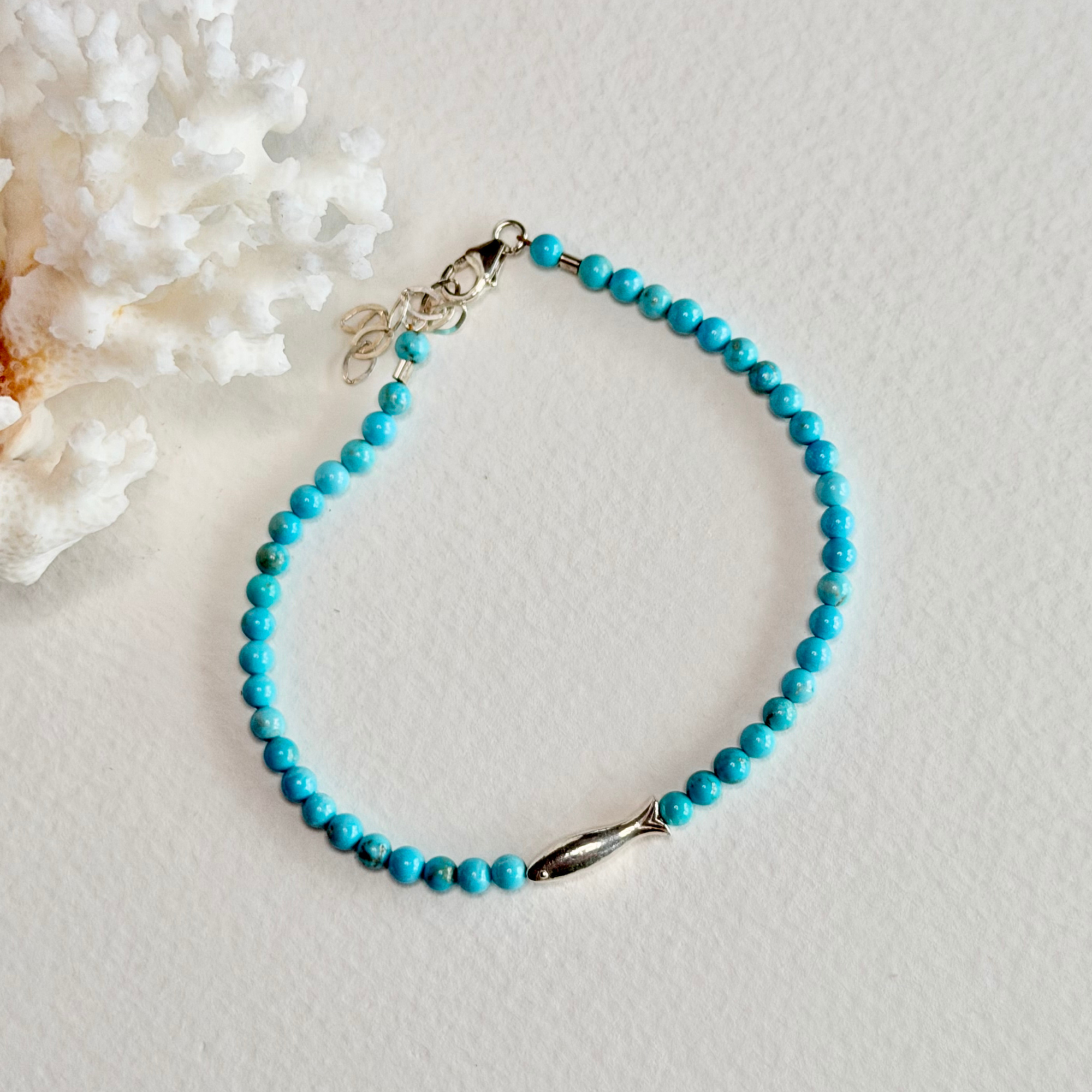 Little Catch Turquoise Fish Bracelet
