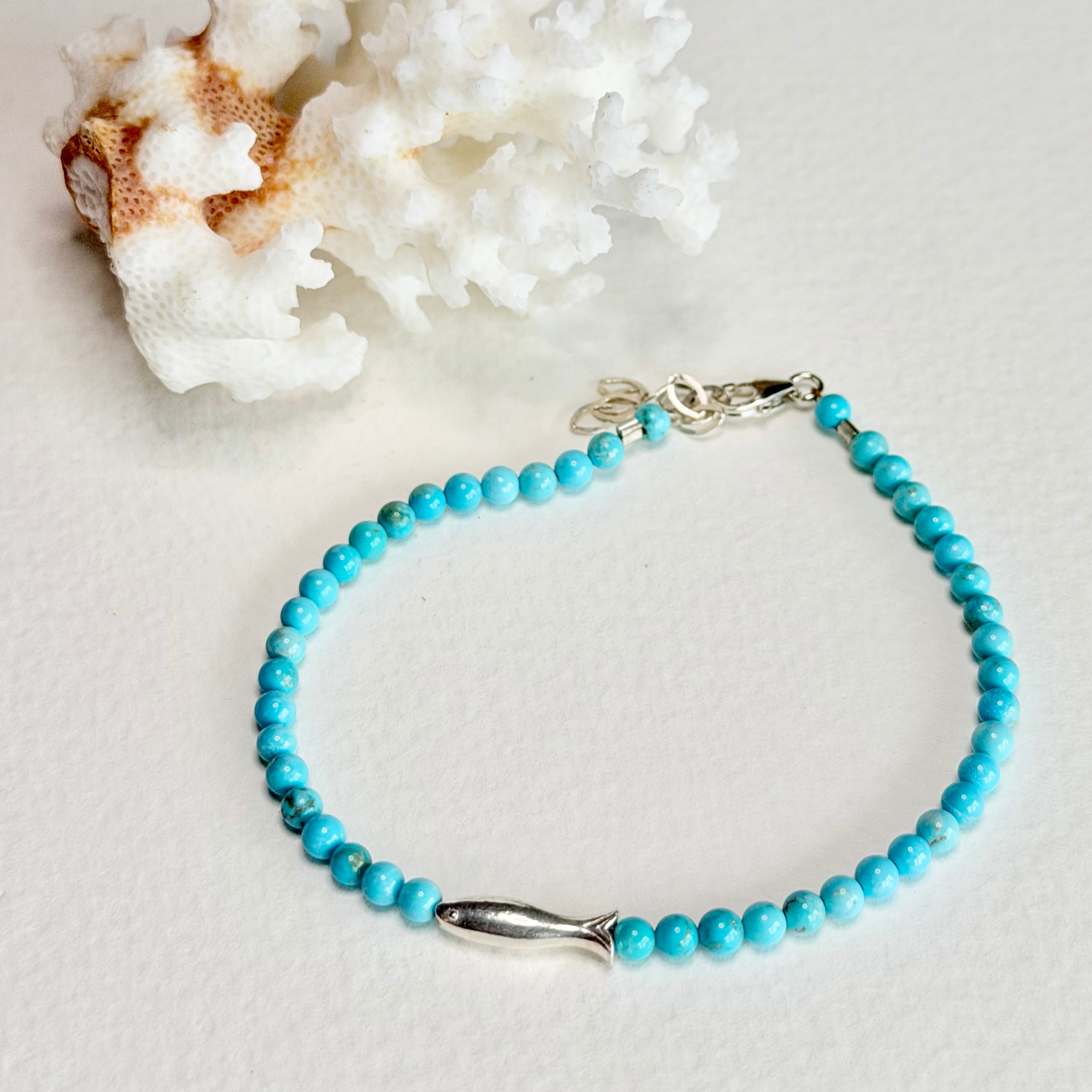 Little Catch Turquoise Fish Bracelet
