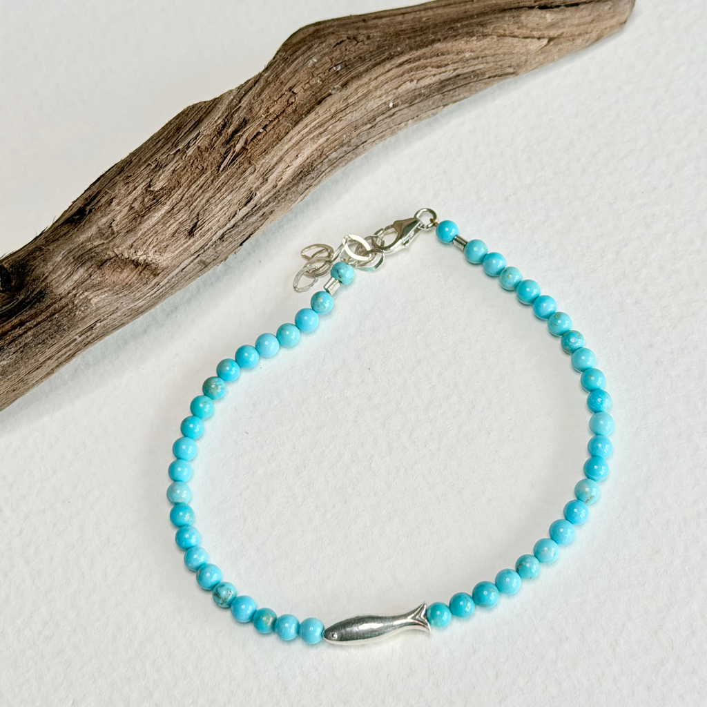 Little Catch Turquoise Fish Bracelet
