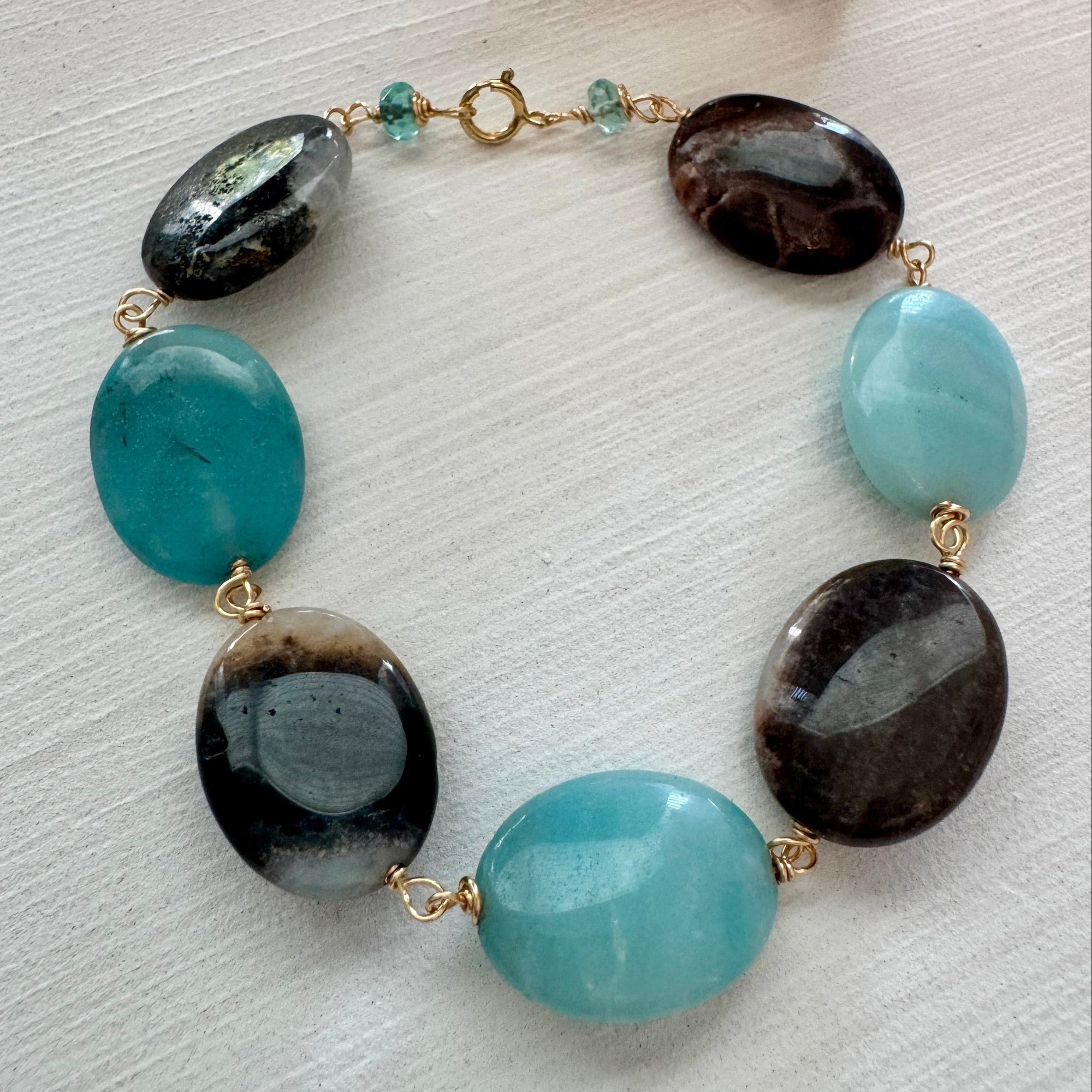 Minted Earth Amazonite Bracelet