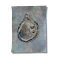 original acrylic painting of a solo oyster painted by Tracy Marie Grogan
