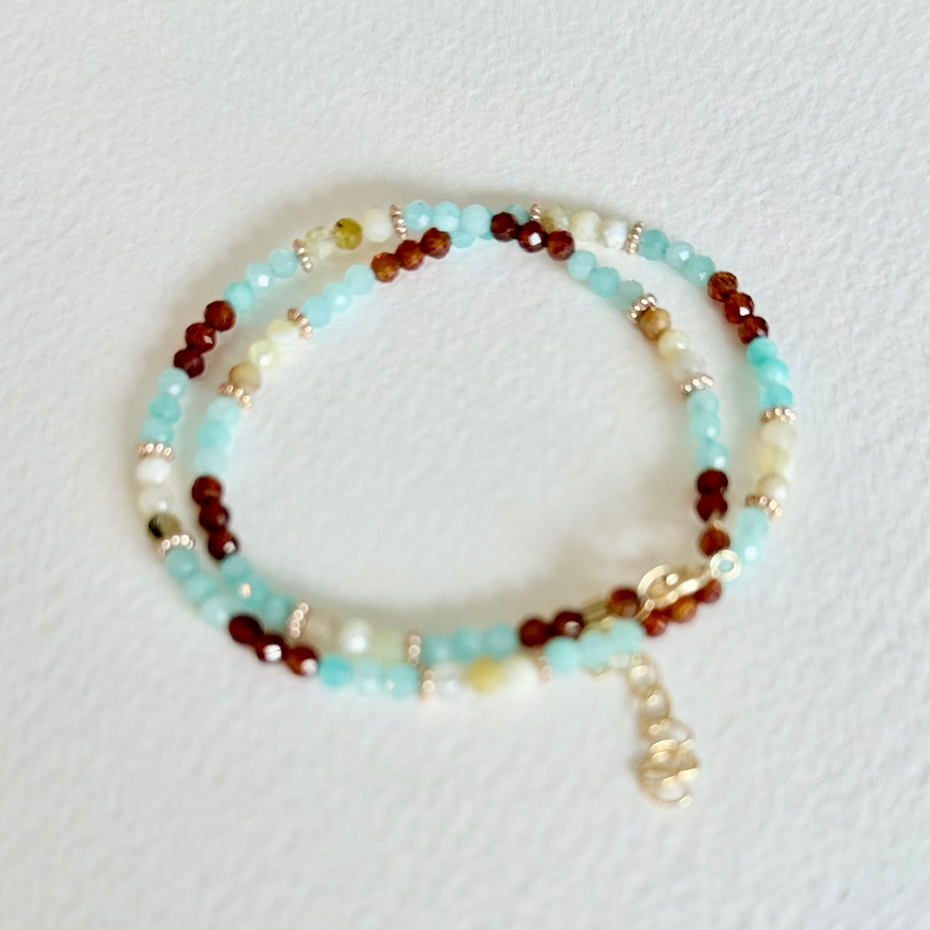 Seaglass Shores Wrap Bracelet