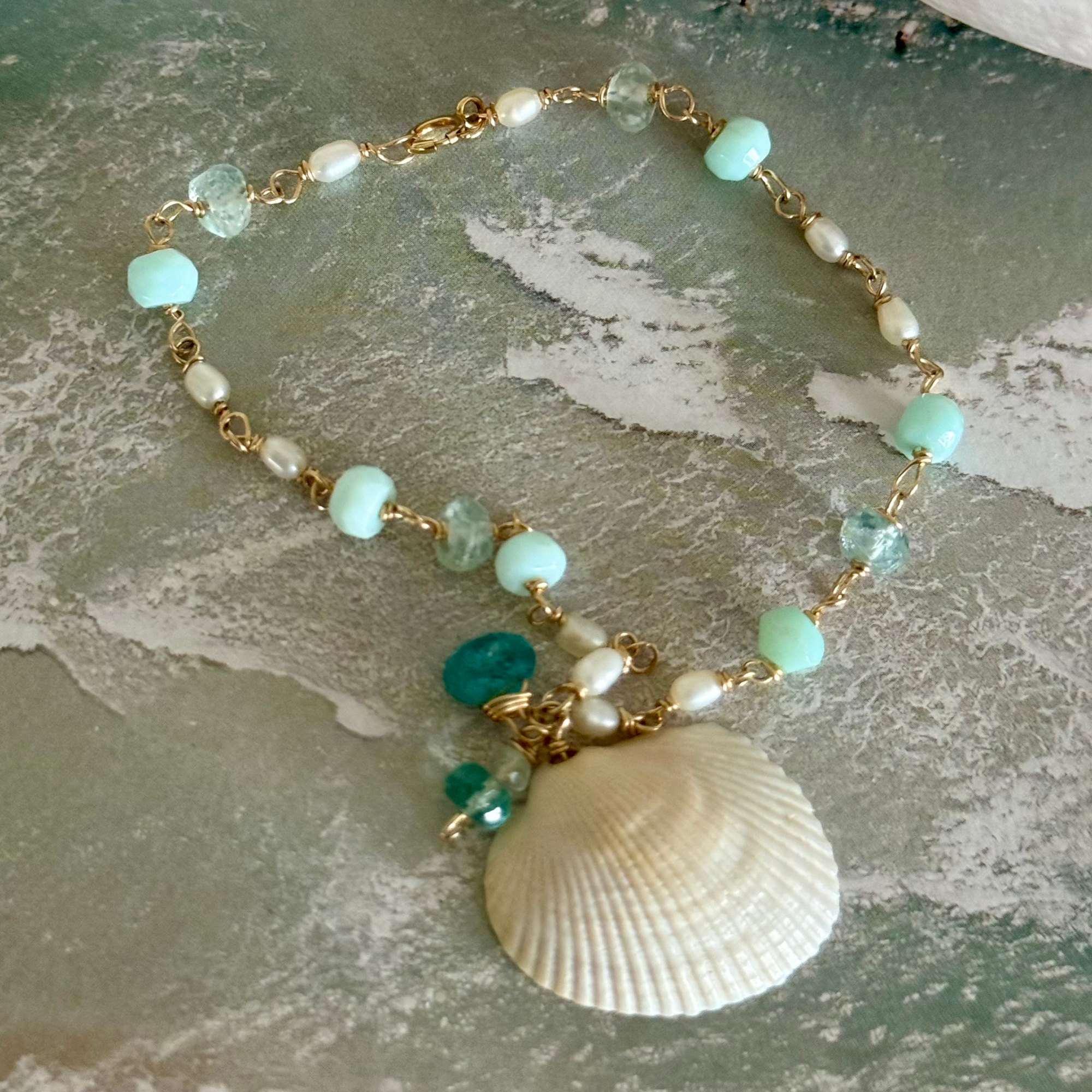 Seashell & Seas Charm Bracelet