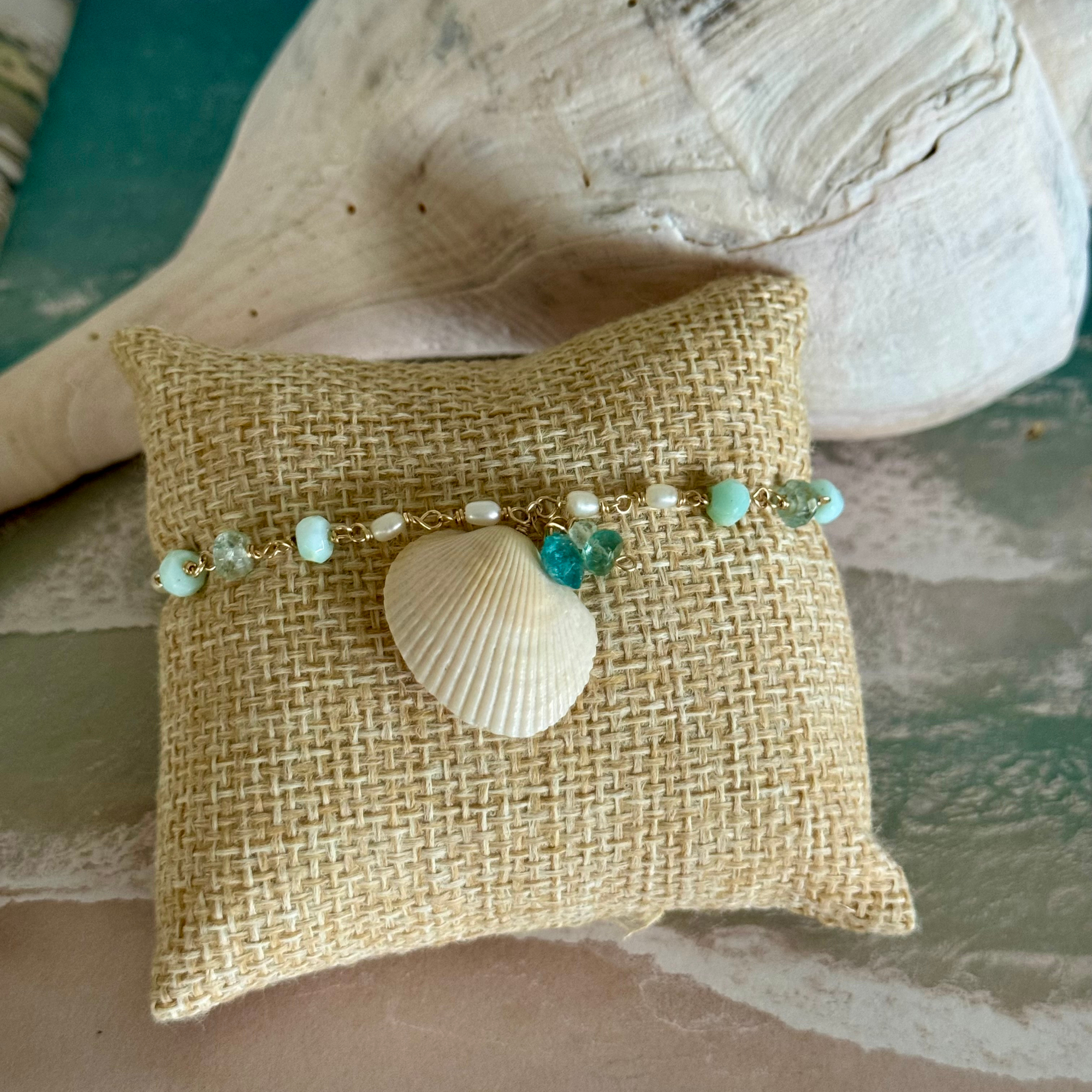 Seashell & Seas Charm Bracelet