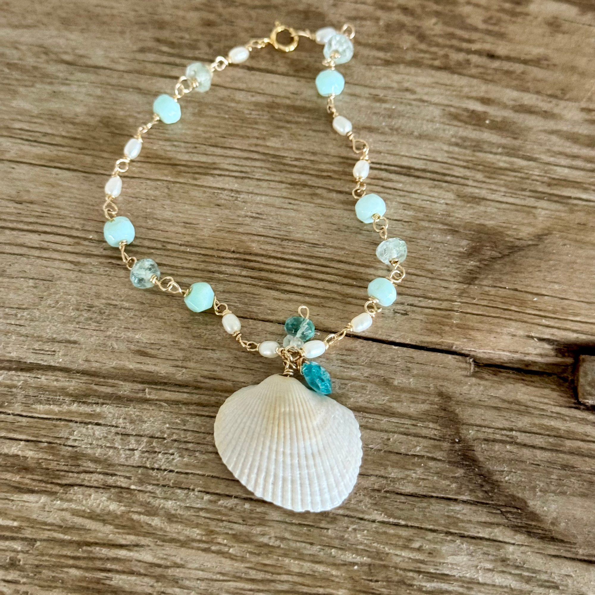 Seashell & Seas Charm Bracelet