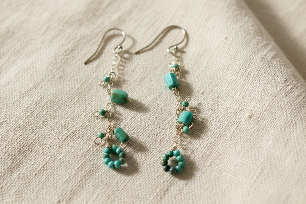 Turquoise Dangle Earrings