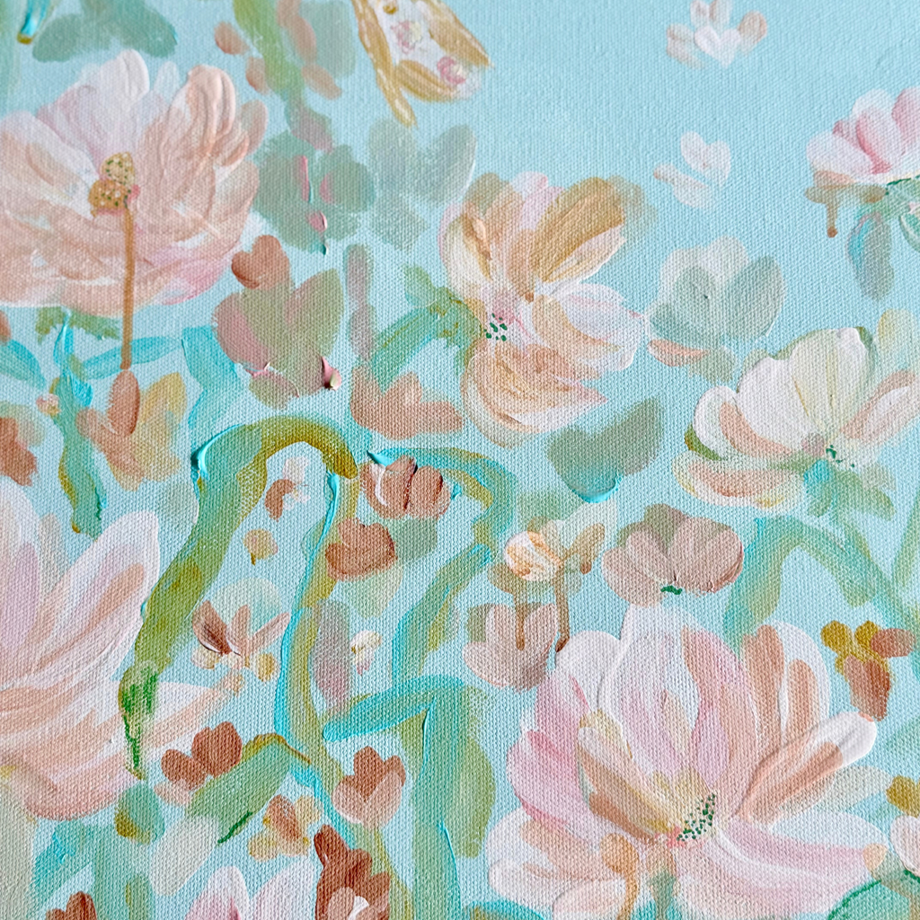 Where Summer Lingers | 16x20 Original Acrylic Painting