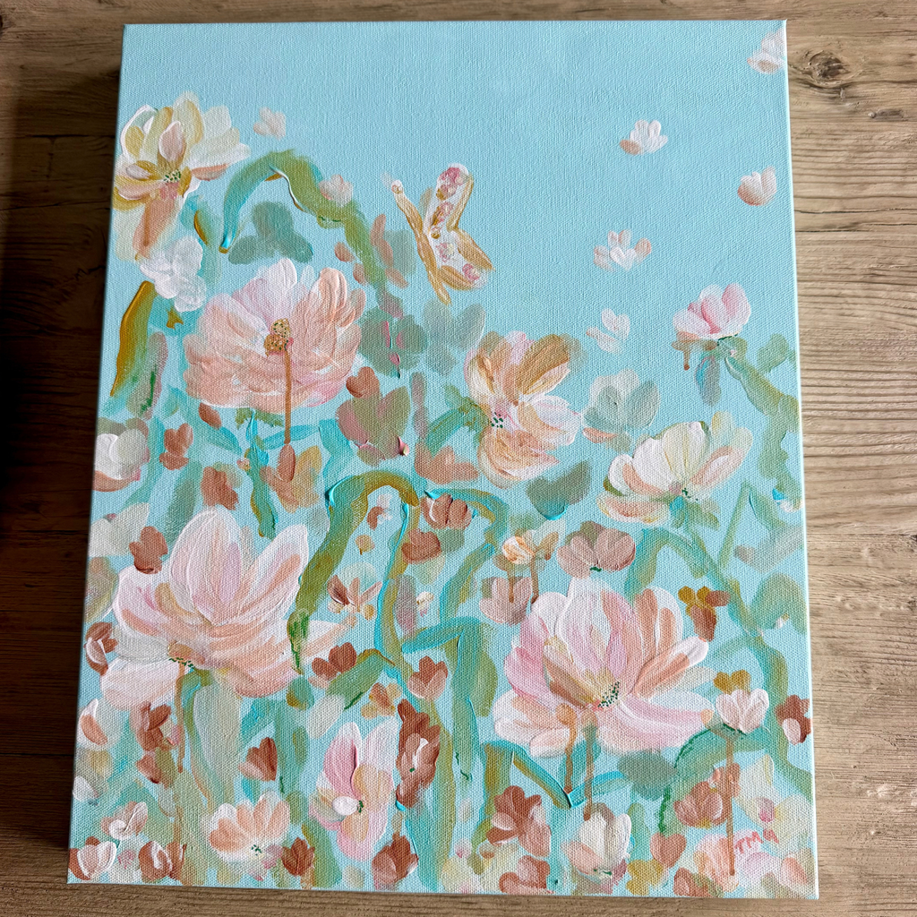 Where Summer Lingers | 16x20 Original Acrylic Painting
