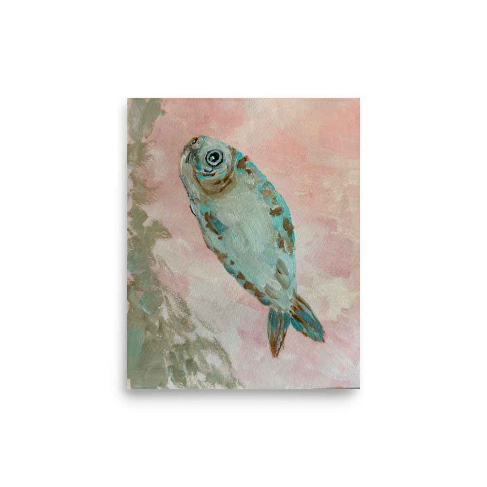 Fish Out of Water | Original Painting | 9x12